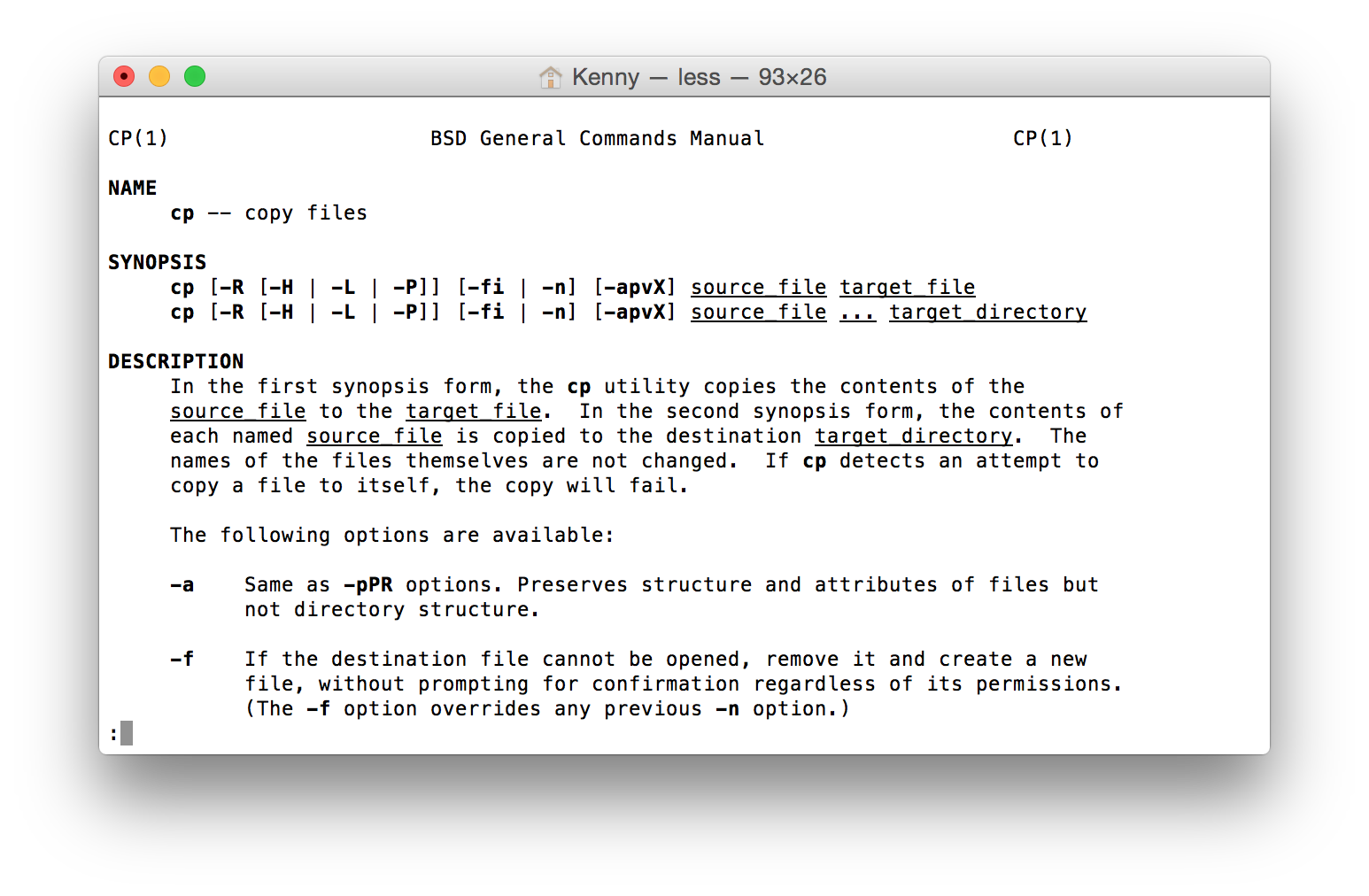 Mac os command line manual pdf